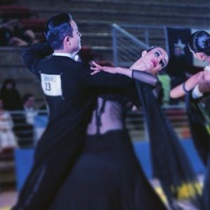 Ballroom dance dress